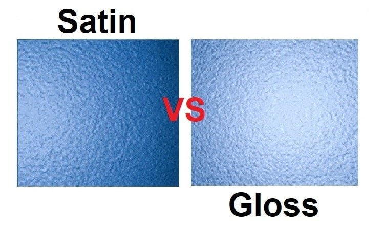 Printer Papar Gloss Vs Satin 