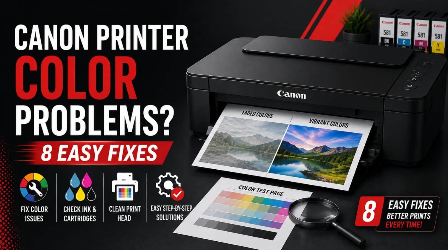 Canon Printer Color Problems