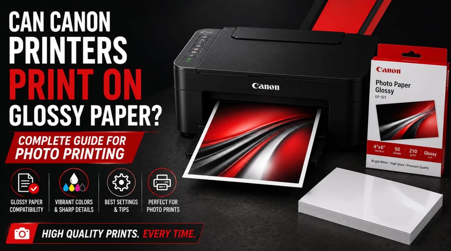 Can Canon Printers Print on Glossy Paper?