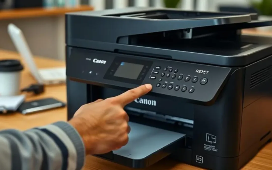 How to Reset Canon Printer Easily at Home?