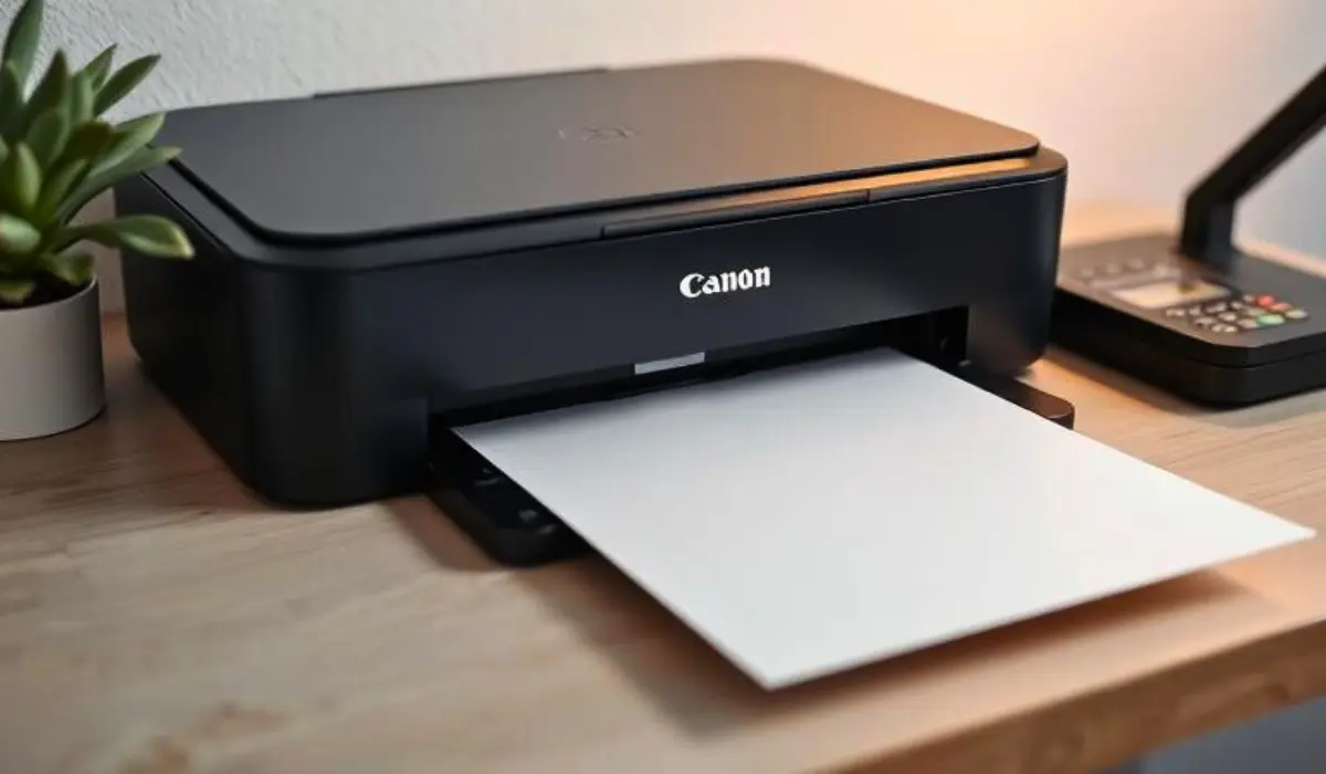 my canon printer is not printing text