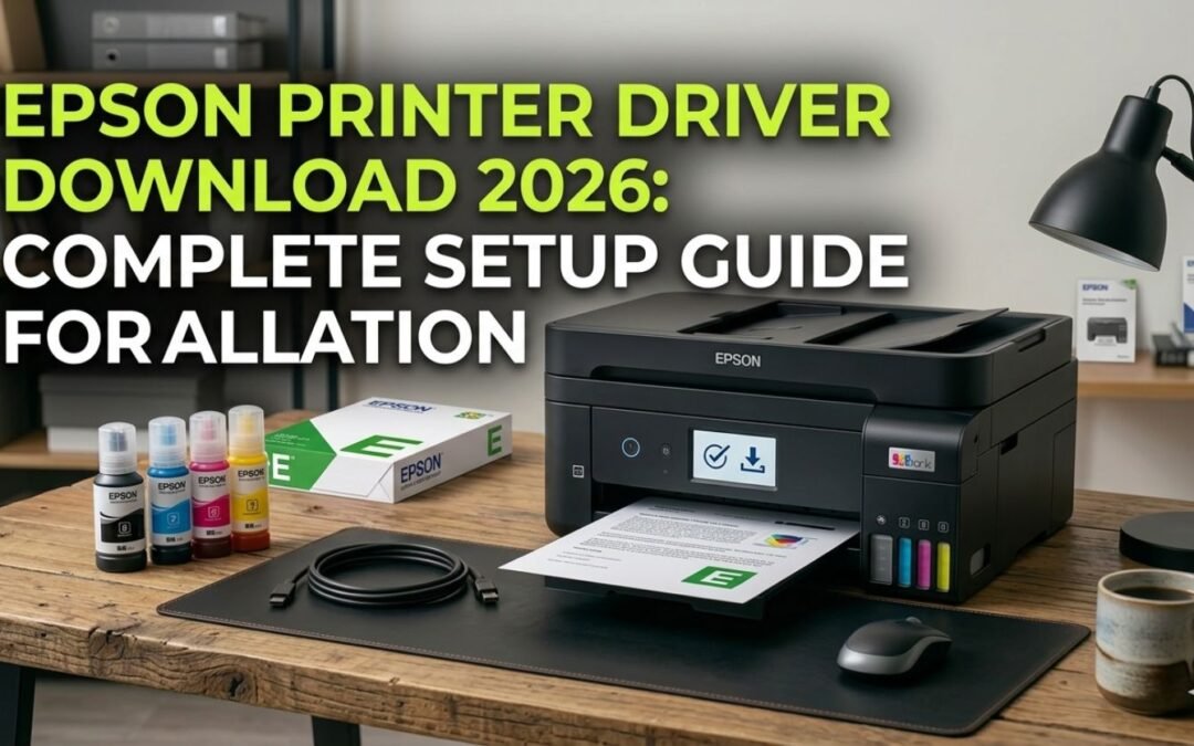 Epson Printer Driver Download 2026: Complete Setup Guide for Fast Installation