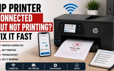 HP Printer Connected But Not Printing? Fix It Fast