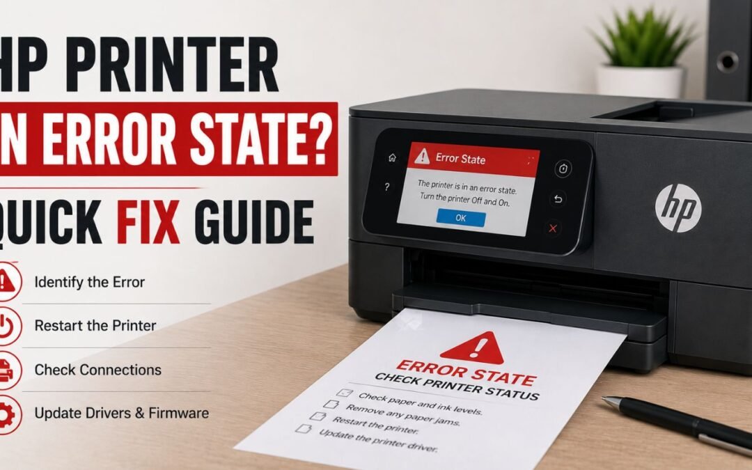 HP Printer in Error State? Quick Fix Guide
