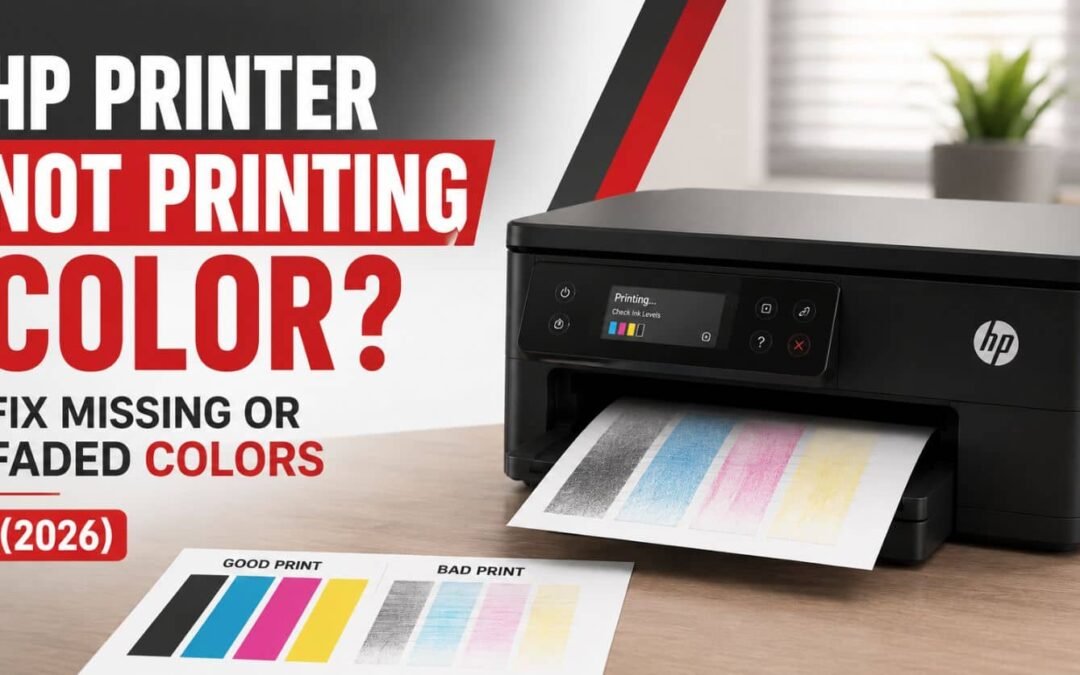 HP Printer Not Printing Color? Fix Missing or Faded Colors (2026)