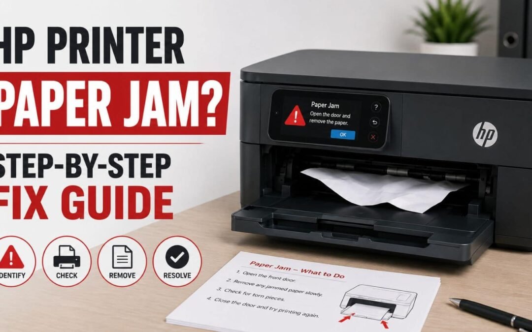 HP Printer Paper Jam? Step-by-Step Fix Guide