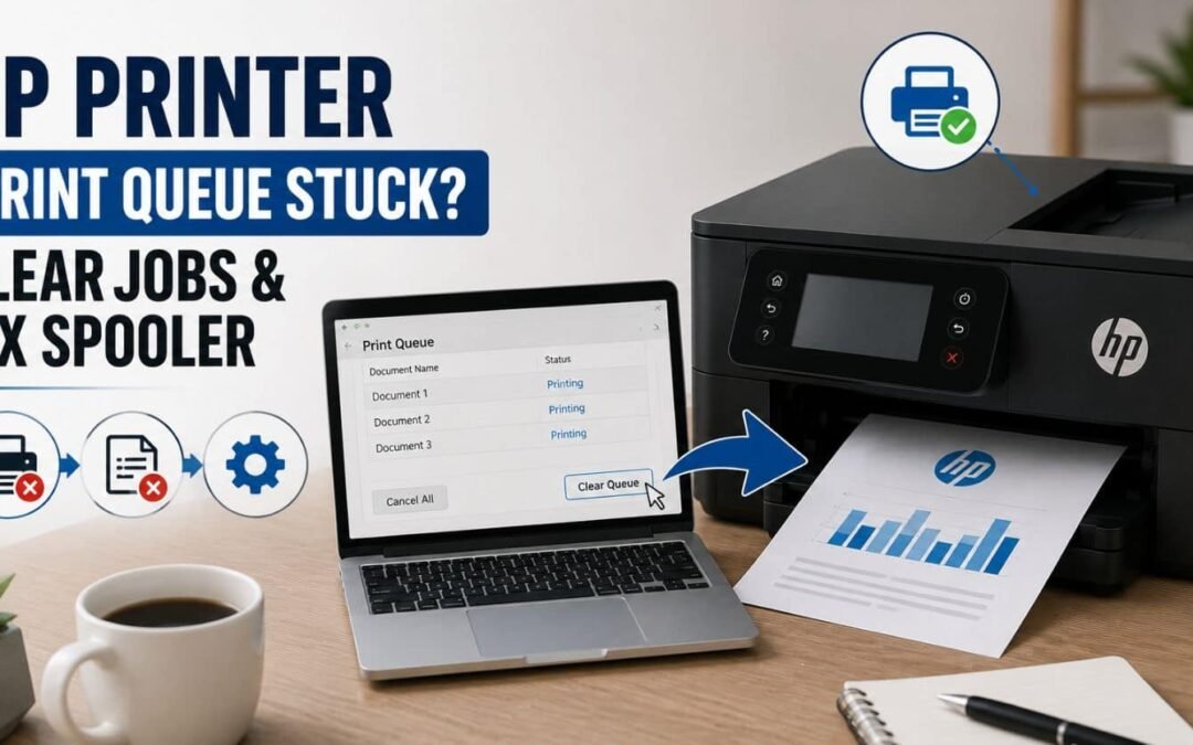 HP Printer Print Queue Stuck? Clear Jobs & Fix Spooler