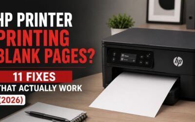 HP Printer Printing Blank Pages? 11 Fixes That Actually Work (2026)