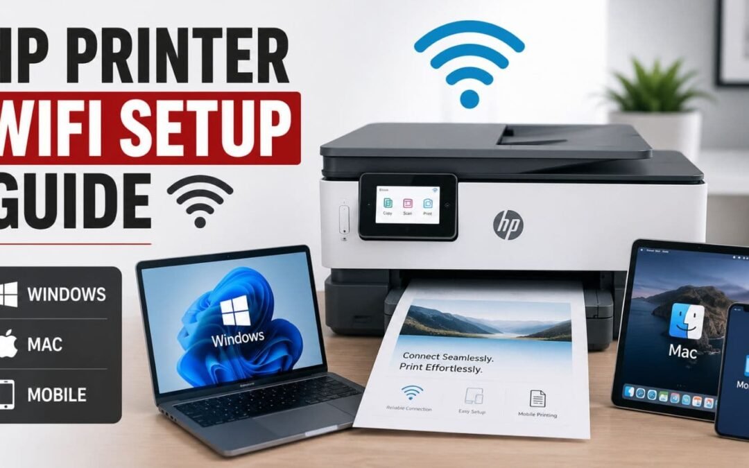 HP Printer WiFi Setup Guide (Windows, Mac & Mobile)