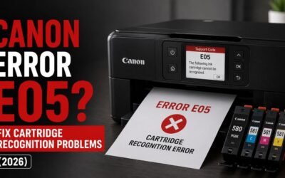 Canon Error E05? Fix Cartridge Recognition Problems (2026)