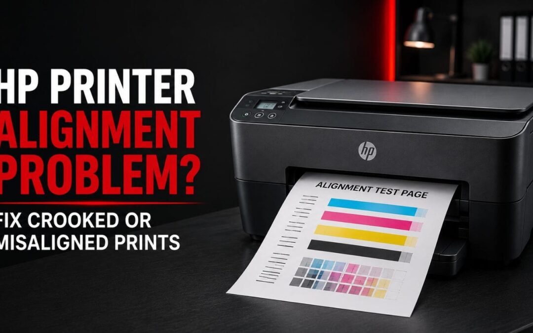 HP Printer Alignment Problem? Fix Crooked or Misaligned Prints