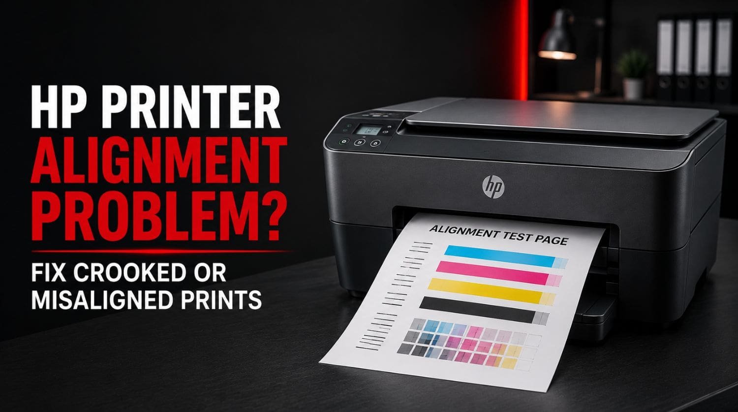 HP Printer Alignment Problem? Fix Crooked or Misaligned Prints