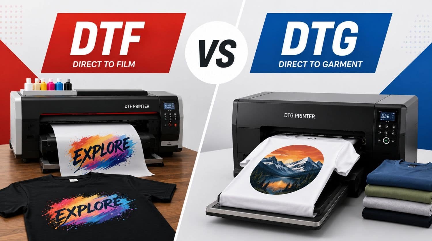 DTF vs DTG Printing: Which Is Better for Your Business? (2026)