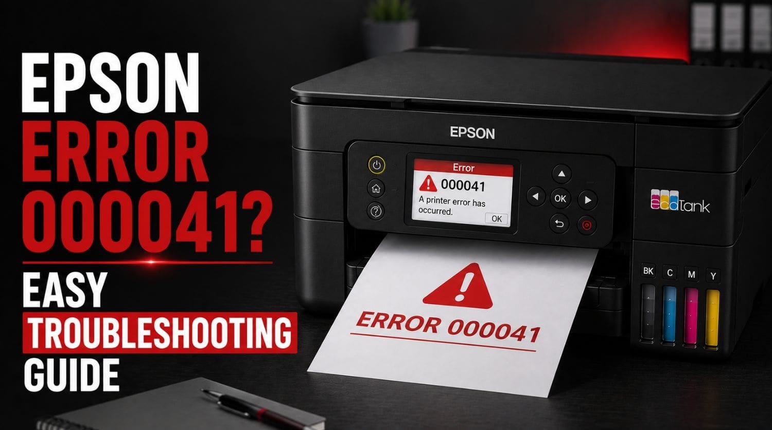 Epson Error 000041? Easy Troubleshooting Guide (2026)