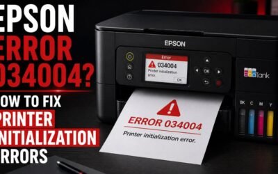 Epson Error 034004? How to Fix Printer Initialization Errors (2026)
