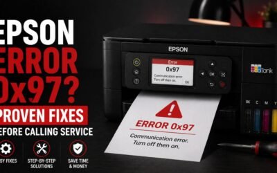 Epson Error 0x97? Proven Fixes Before Calling Service (2026)