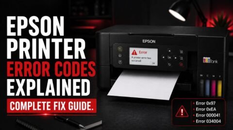 Epson Printer Error Codes Explained: Complete Guide (2026)