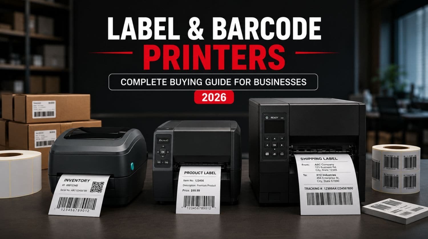 Label and Barcode Printers: Complete Buying Guide for Businesses (2026)