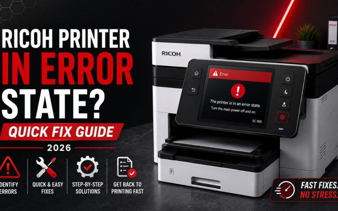 Ricoh Printer in Error State? Quick Fix Guide (2026)
