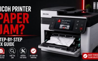 Ricoh Printer Paper Jam? Step-by-Step Fix Guide (2026)