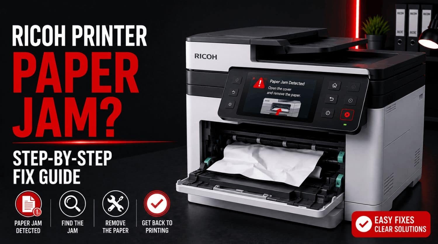 Ricoh Printer Paper Jam?