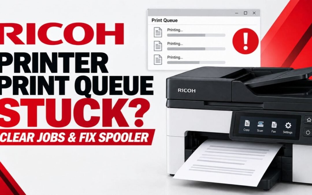 Ricoh Printer Print Queue Stuck? Clear Jobs & Fix Spooler (2026)