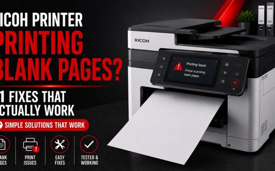 Ricoh Printer Printing Blank Pages? 11 Fixes That Actually Work (2026)