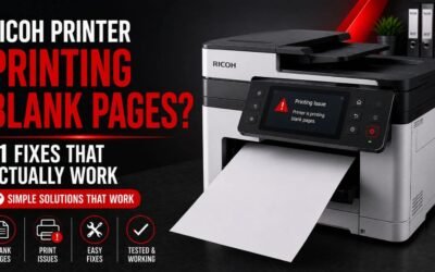 Ricoh Printer Printing Blank Pages? 11 Fixes That Actually Work (2026)
