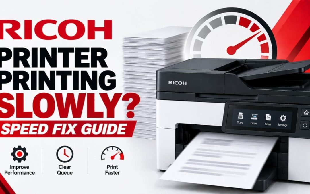 Ricoh Printer Printing Slowly? Speed Fix Guide (2026)