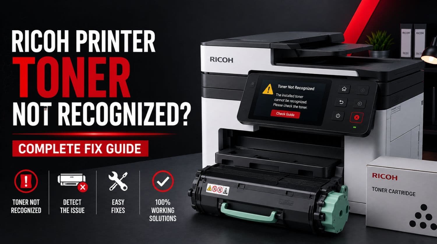Ricoh Printer Toner Not Recognized