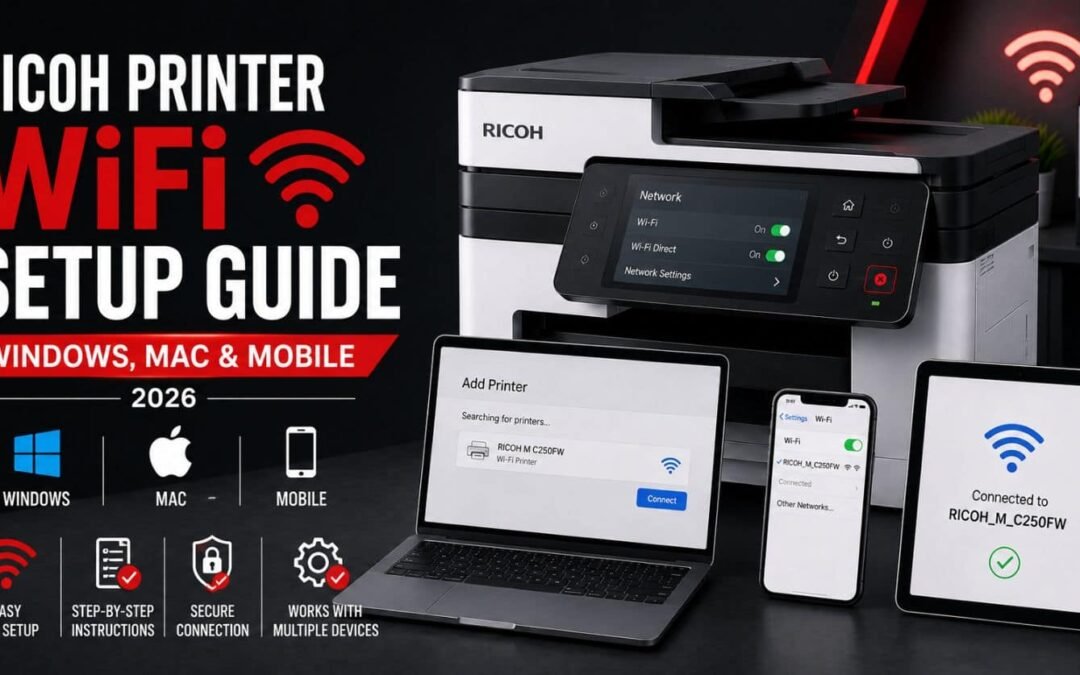 Ricoh Printer WiFi Setup Guide (Windows, Mac & Mobile) 2026