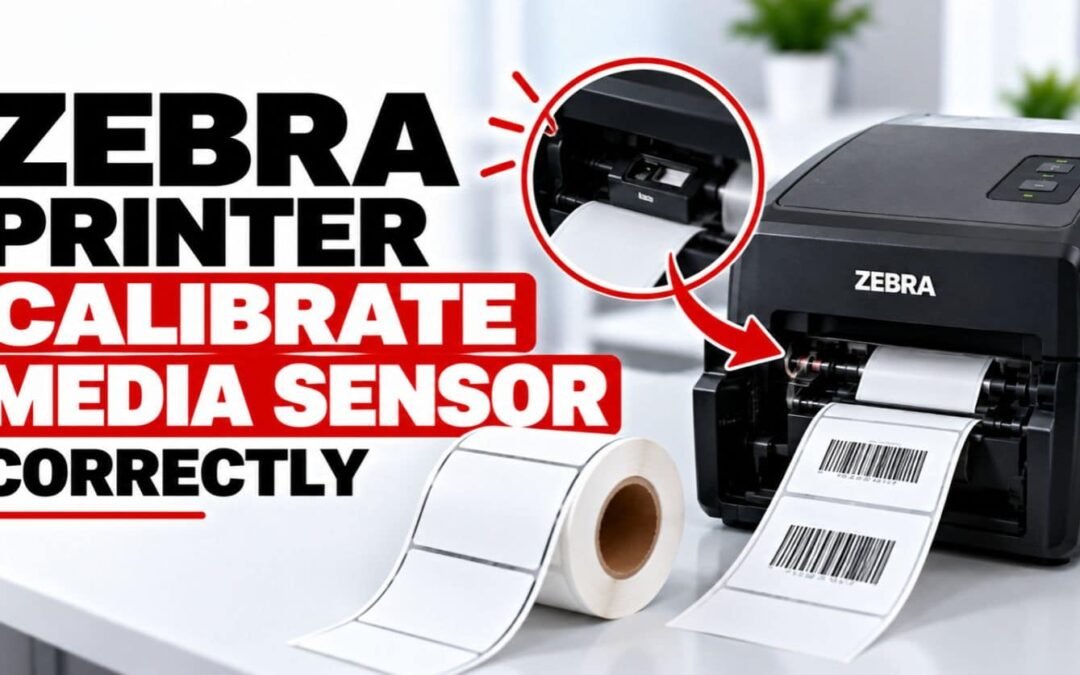 How to Calibrate Zebra Media Sensor Correctly