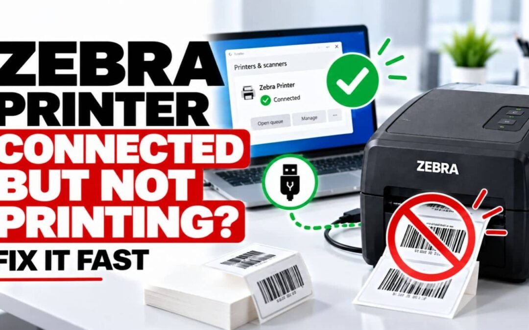 Zebra Printer Connected But Not Printing? Fix It Fast