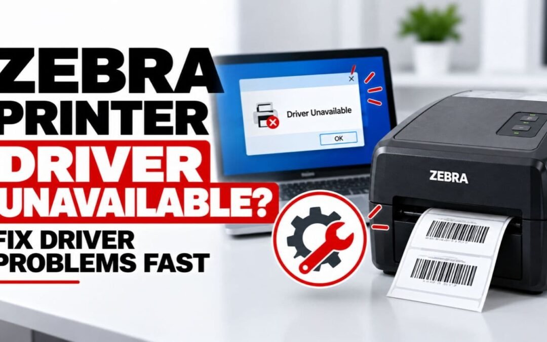 Zebra Printer Driver Unavailable? Fix Driver Problems Fast
