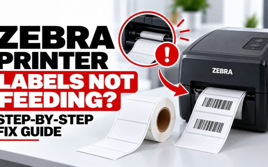 Zebra Printer Labels Not Feeding? Step-by-Step Fix Guide