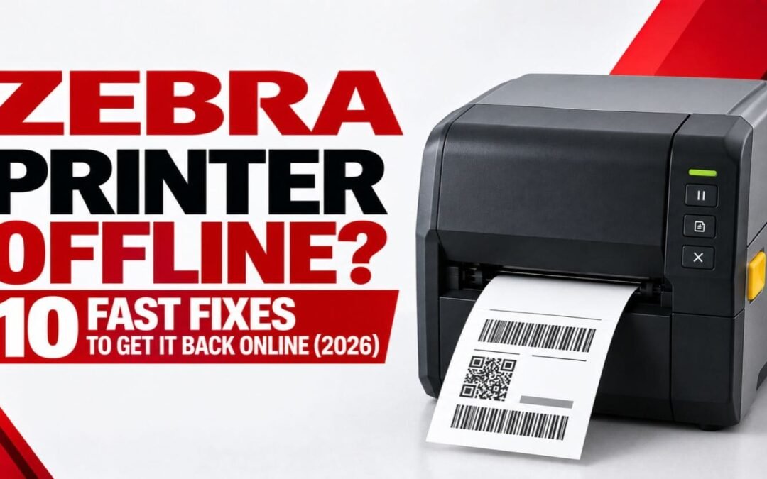 Zebra Printer Offline? 10 Fast Fixes to Get It Back Online (2026)